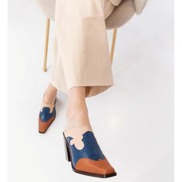 Jeffrey Campbell Cowgirl Boot Mule Women's Cowboys Size 6.5 - Picture 11 of 13